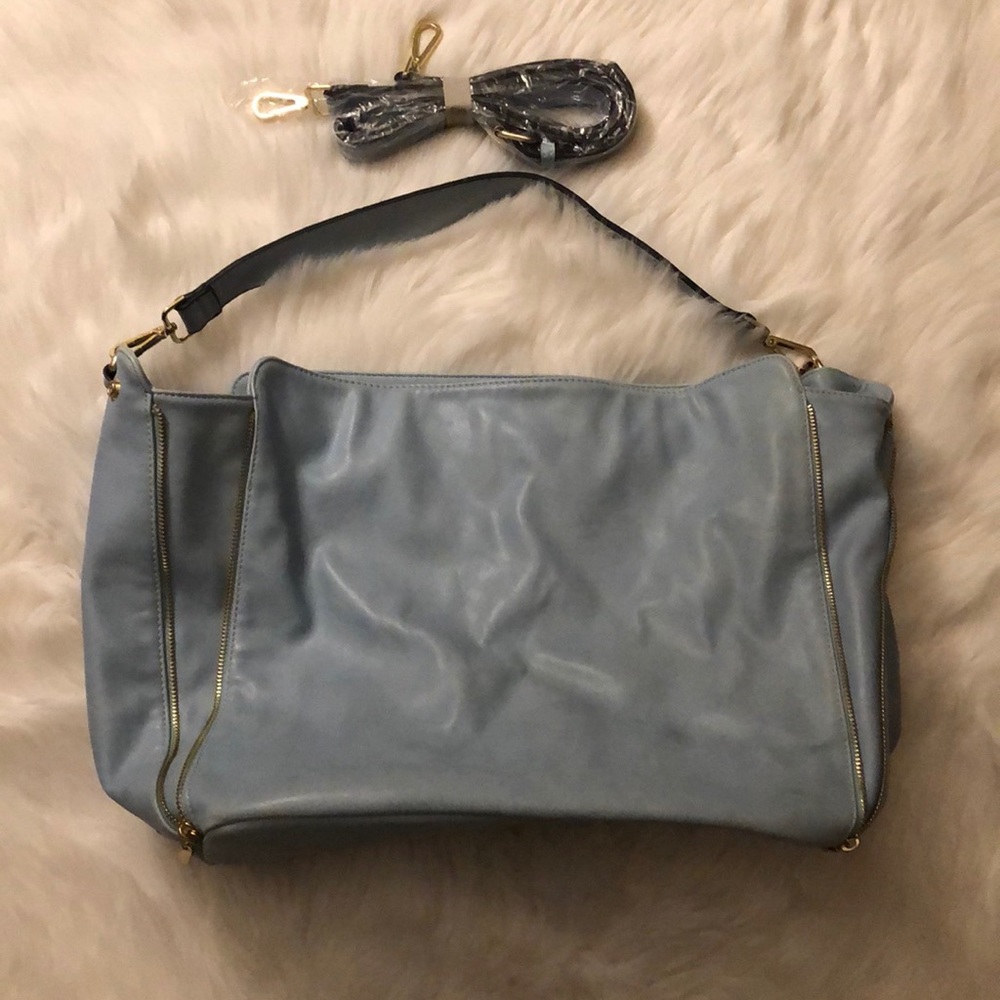 Shop Hopes boutique blue tote